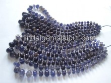 Iolite Far Plain Roundelle Shape Beads
